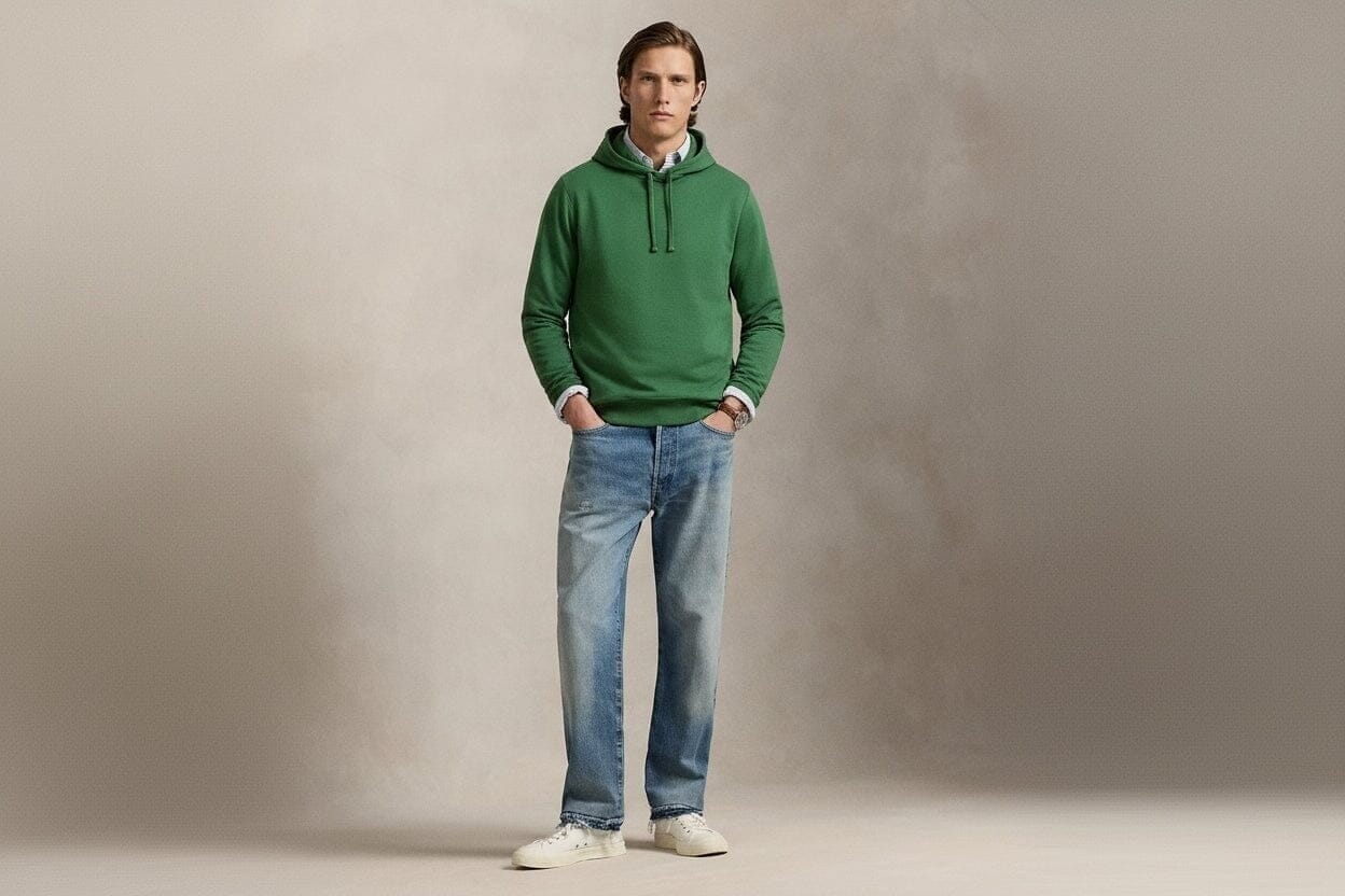 Polo Bear Jersey Kapuzen-T-Shirt Vandhlr 