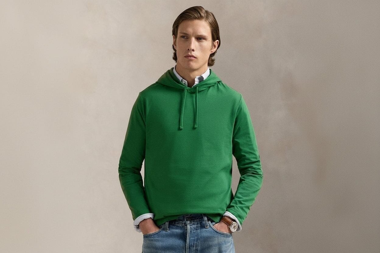 Polo Bear Jersey Kapuzen-T-Shirt Vandhlr 