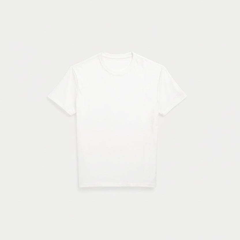 Polo Bear Jersey T-SHIRT in Classic Fit Vandhlr Deckwash Weiß S 