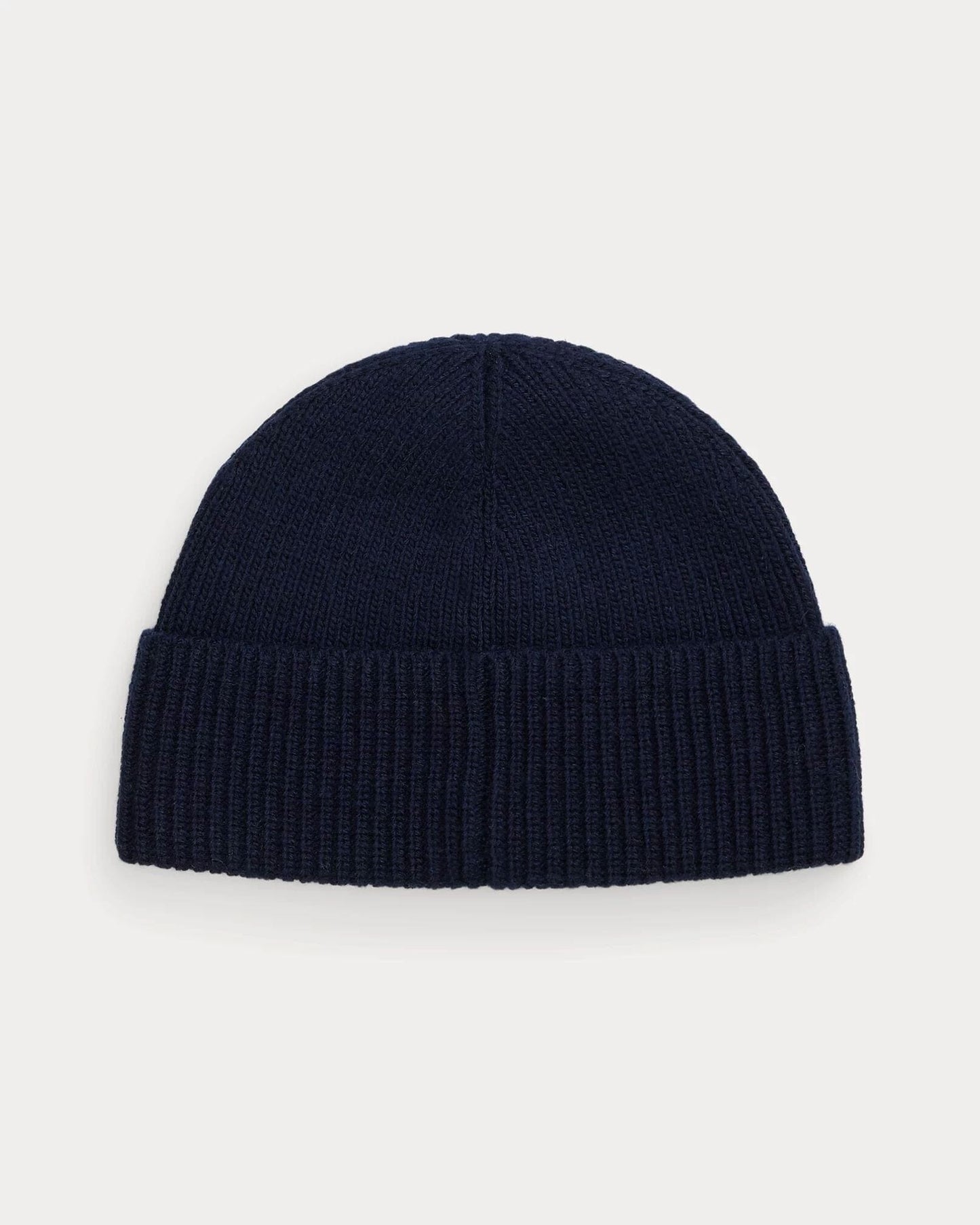 Polo Bear Rippstrick-Mütze Vandhlr Klassisches Marineblau 