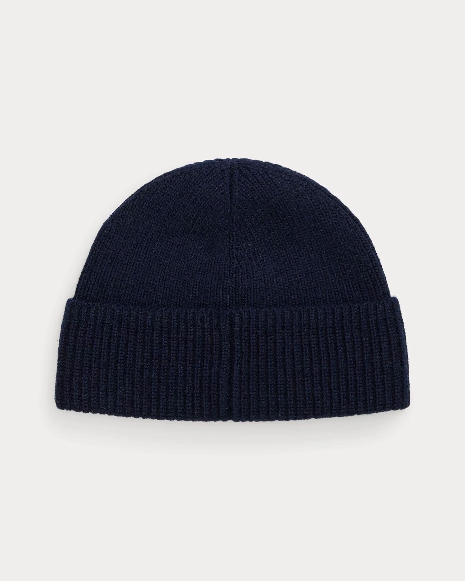 Polo Bear Rippstrick-Mütze Vandhlr Klassisches Marineblau 