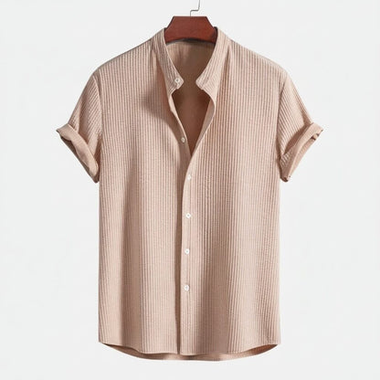 Polo Hampton Kragen Hemd Vandhlr Dunkelbeige S 