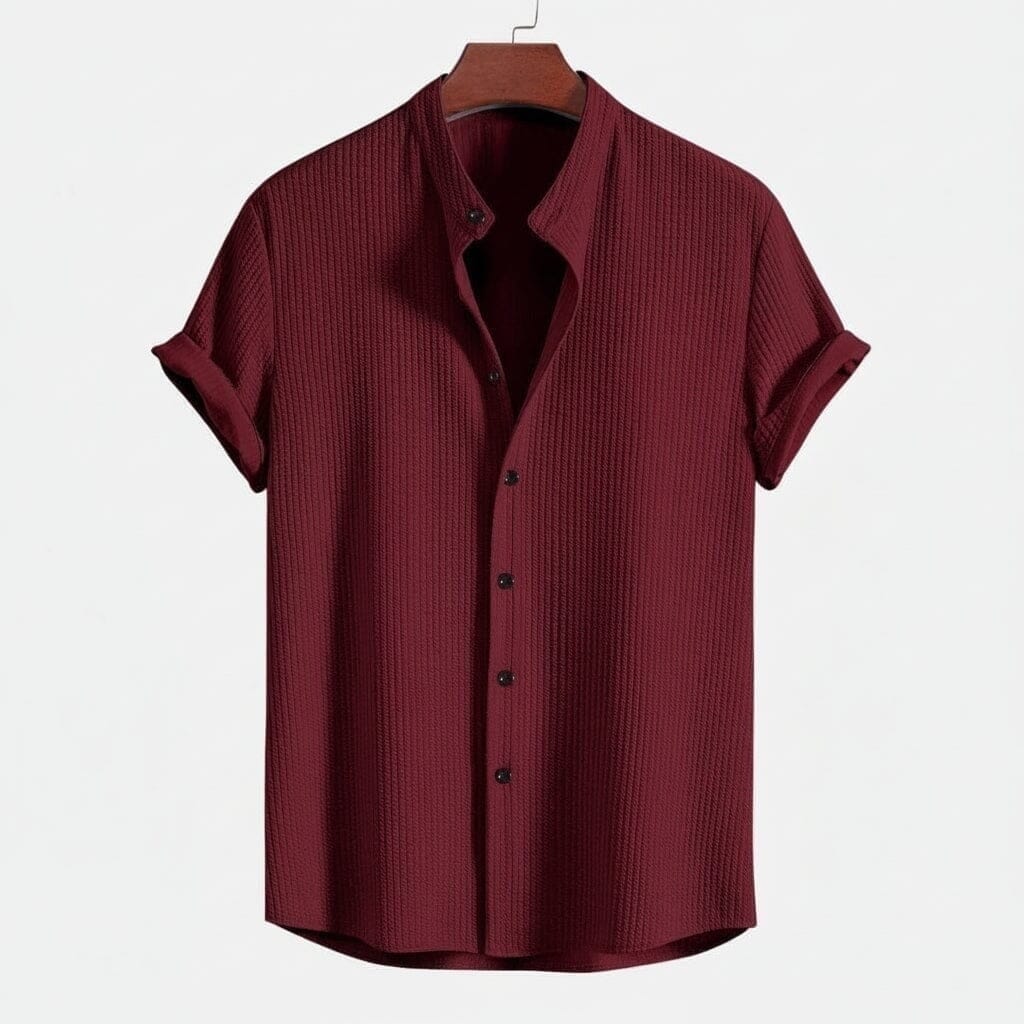Polo Hampton Kragen Hemd Vandhlr Rot S 