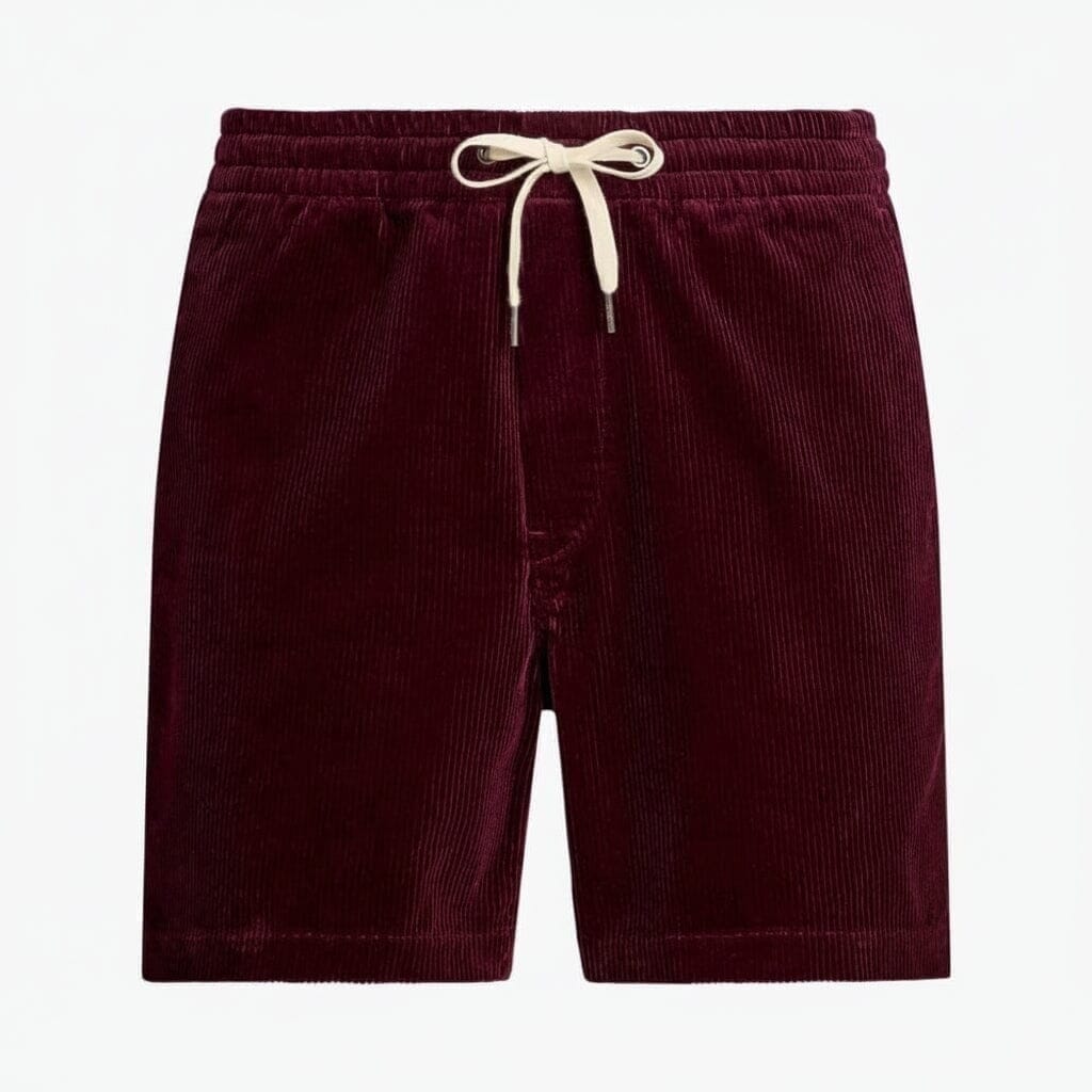 Polo Prepster Cord-Shorts Vandhlr Rubinrot 28 