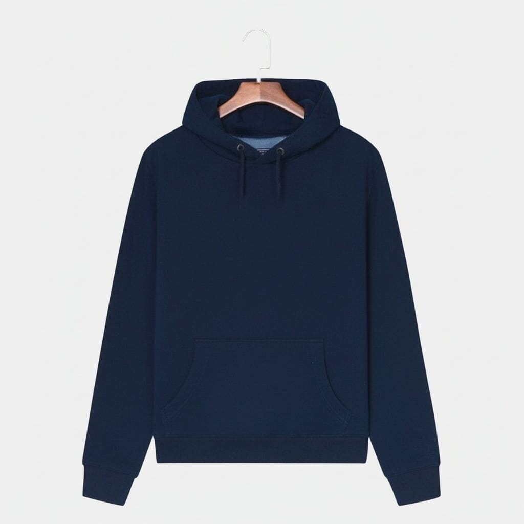 Premium Baumwoll-Hoodie Vandhlr Blau S 