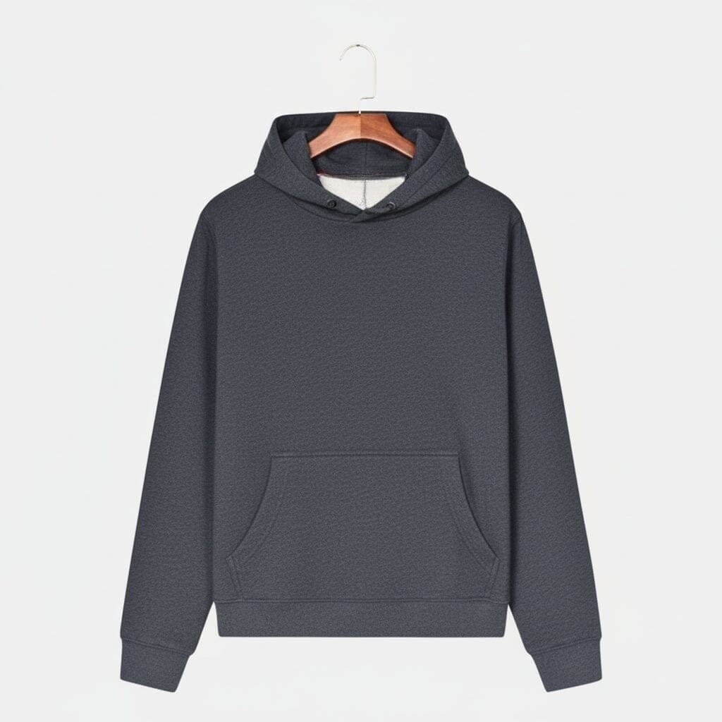 Premium Baumwoll-Hoodie Vandhlr Dunkelgrau S 