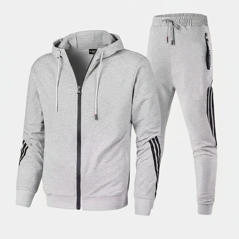 Premium Baumwoll-Hoodie Vandhlr Grau S 
