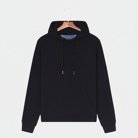 Premium Baumwoll-Hoodie Vandhlr Schwarz S 
