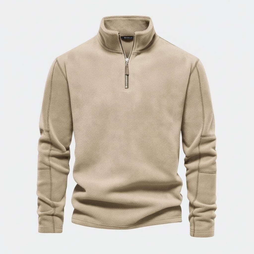 Prestige Zopfmuster Wollpullover Vandhlr Beige S 