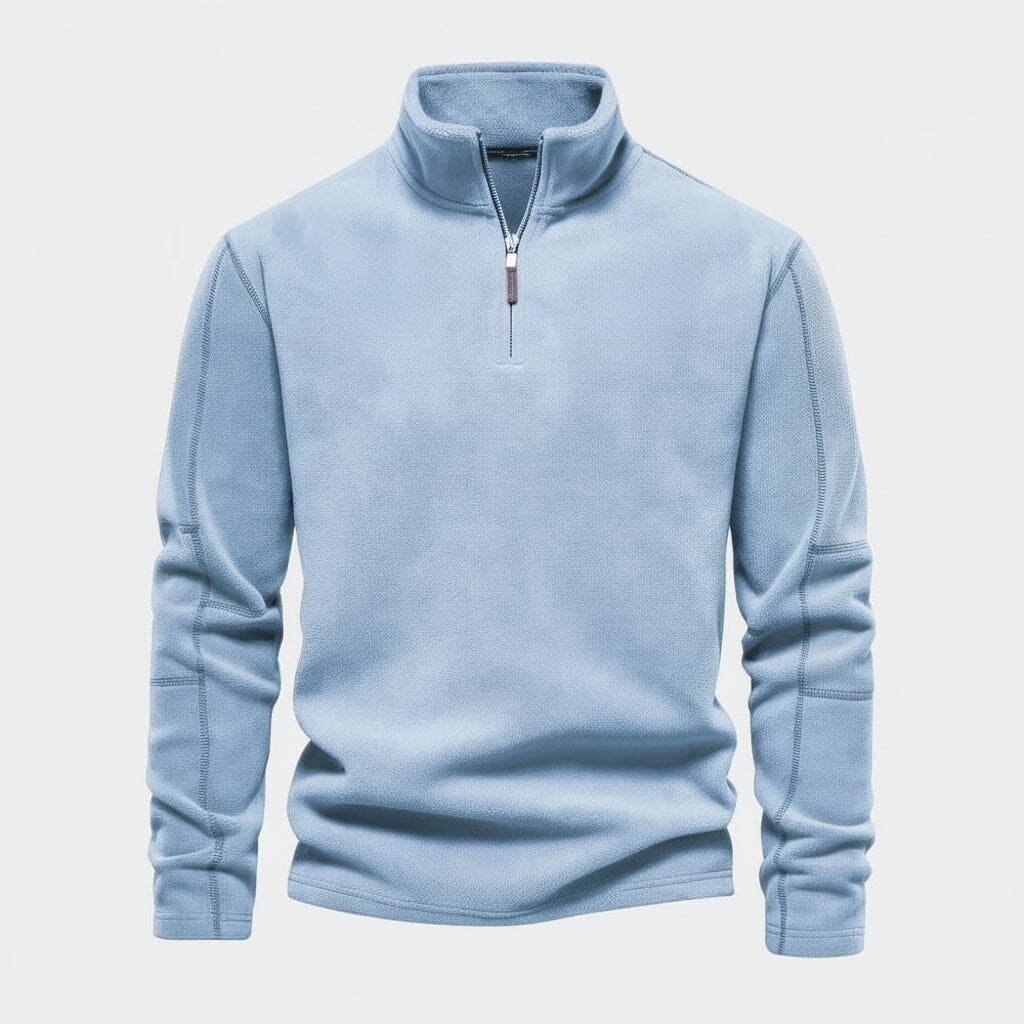 Prestige Zopfmuster Wollpullover Vandhlr Hellblau S 