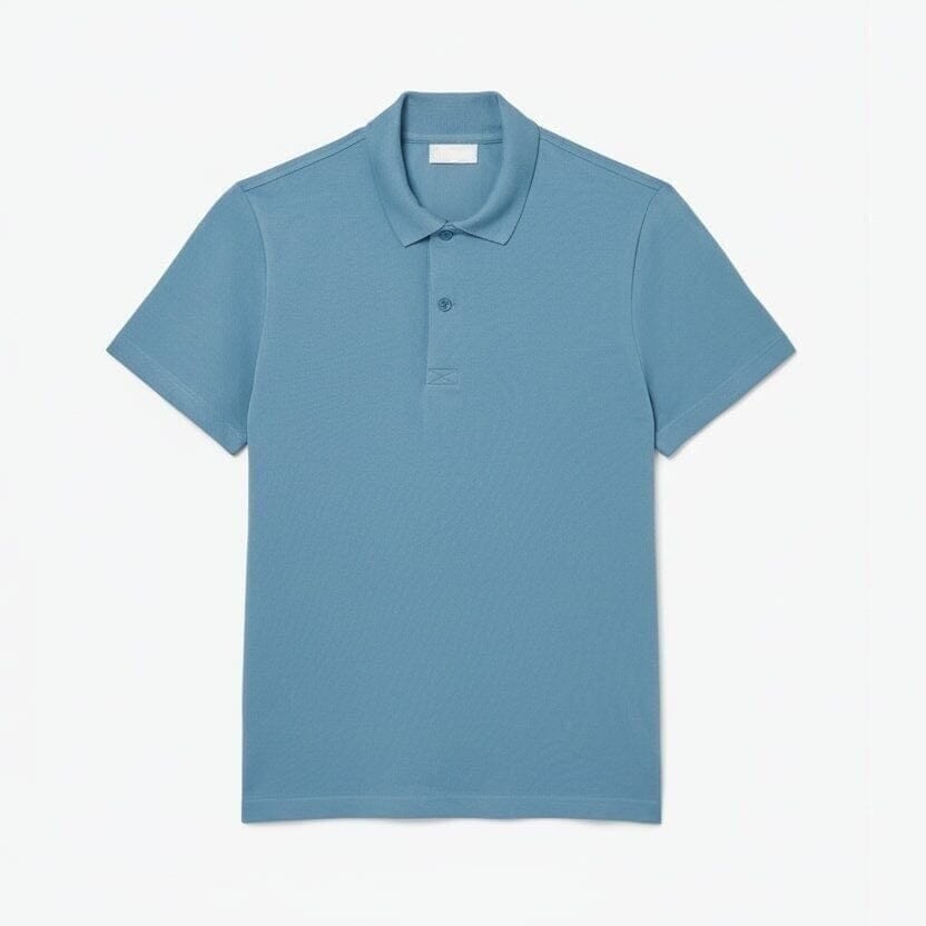 Regular Fit Poloshirt Aus Baumwoll-Mix Vandhlr Blau S 