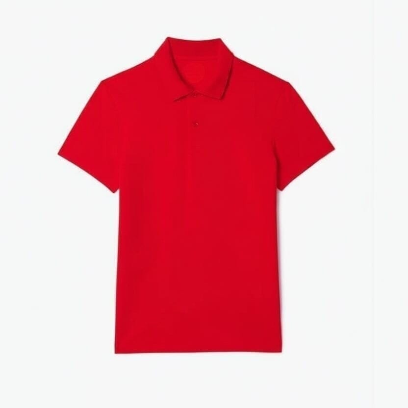 Regular Fit Poloshirt Aus Baumwoll-Mix Vandhlr Rot S 