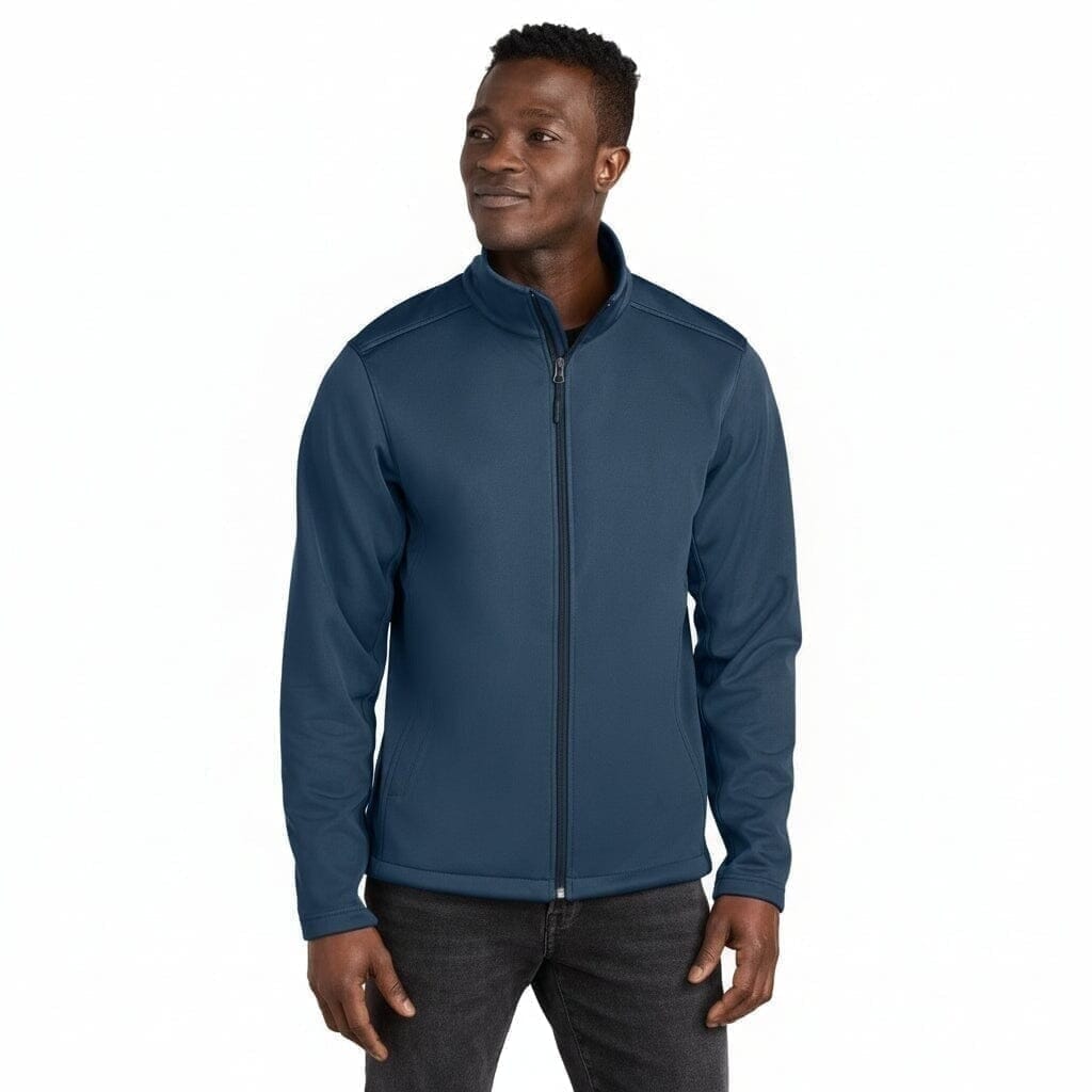 Ridgewall Softshell-Jacke Mit Brust-Logo Vandhlr Schattenblau S 