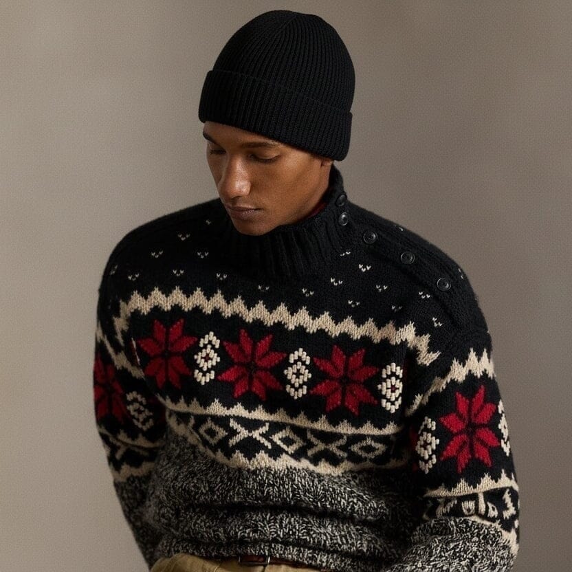 Rippstrickmütze Mit Polo Bear Vandhlr 