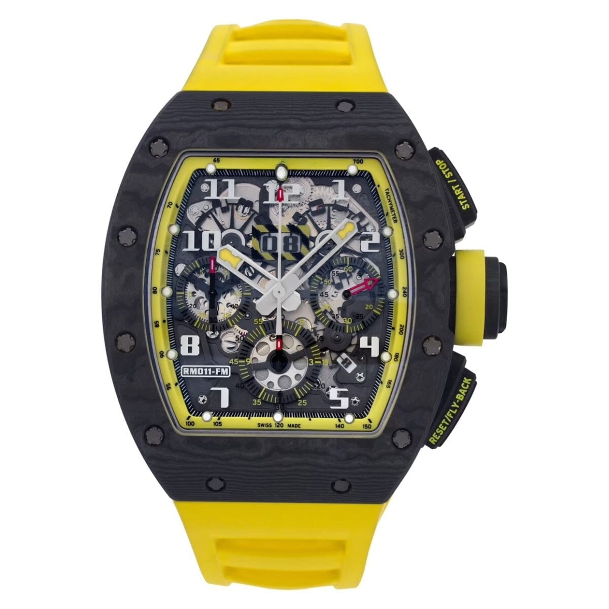 RM 11-03 "yellow Storm" Luxusuhr Vandhlr 