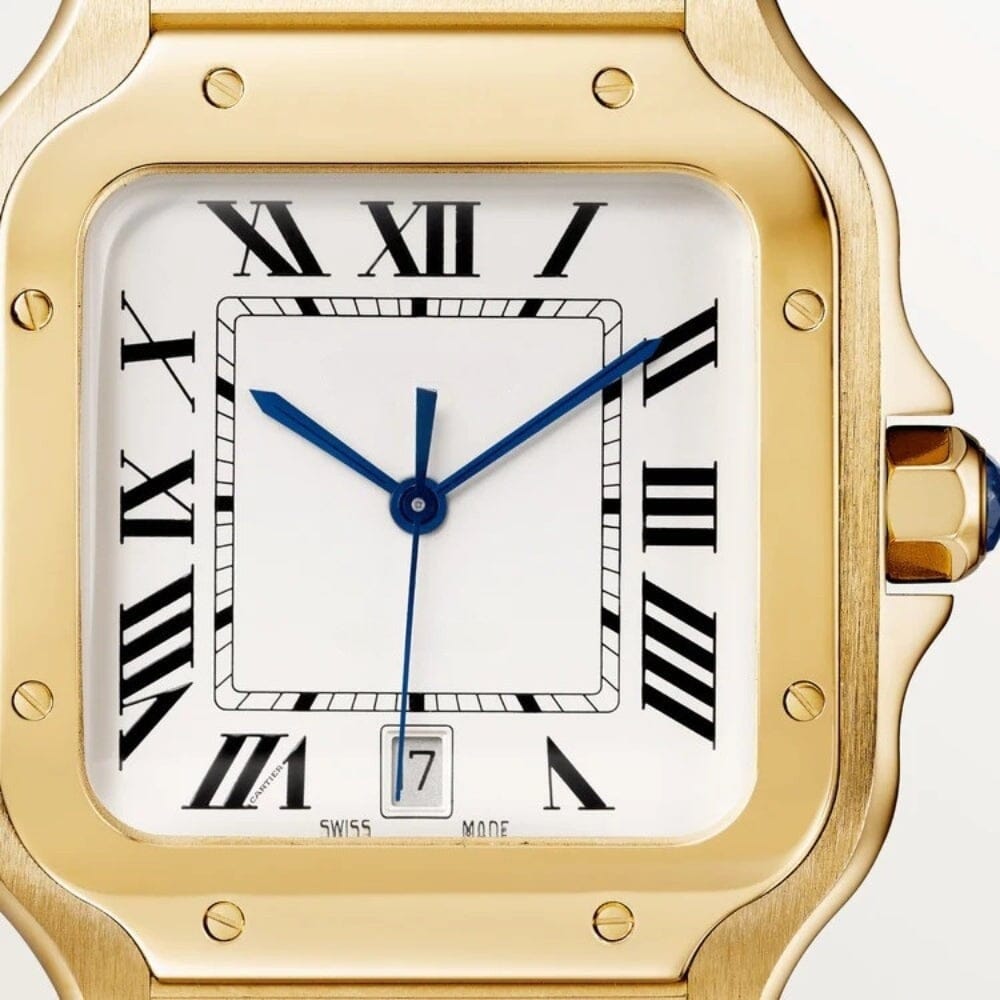 Santos Gold Herrenuhr Vandhlr 