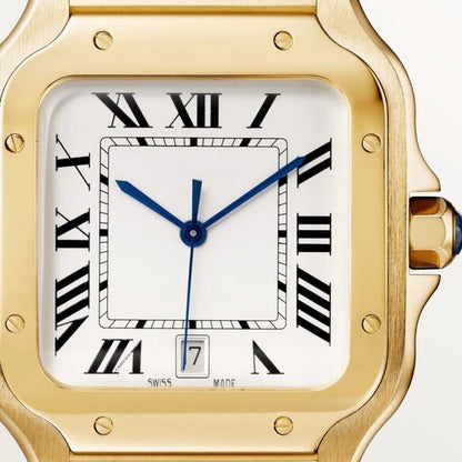 Santos Gold Herrenuhr Vandhlr 