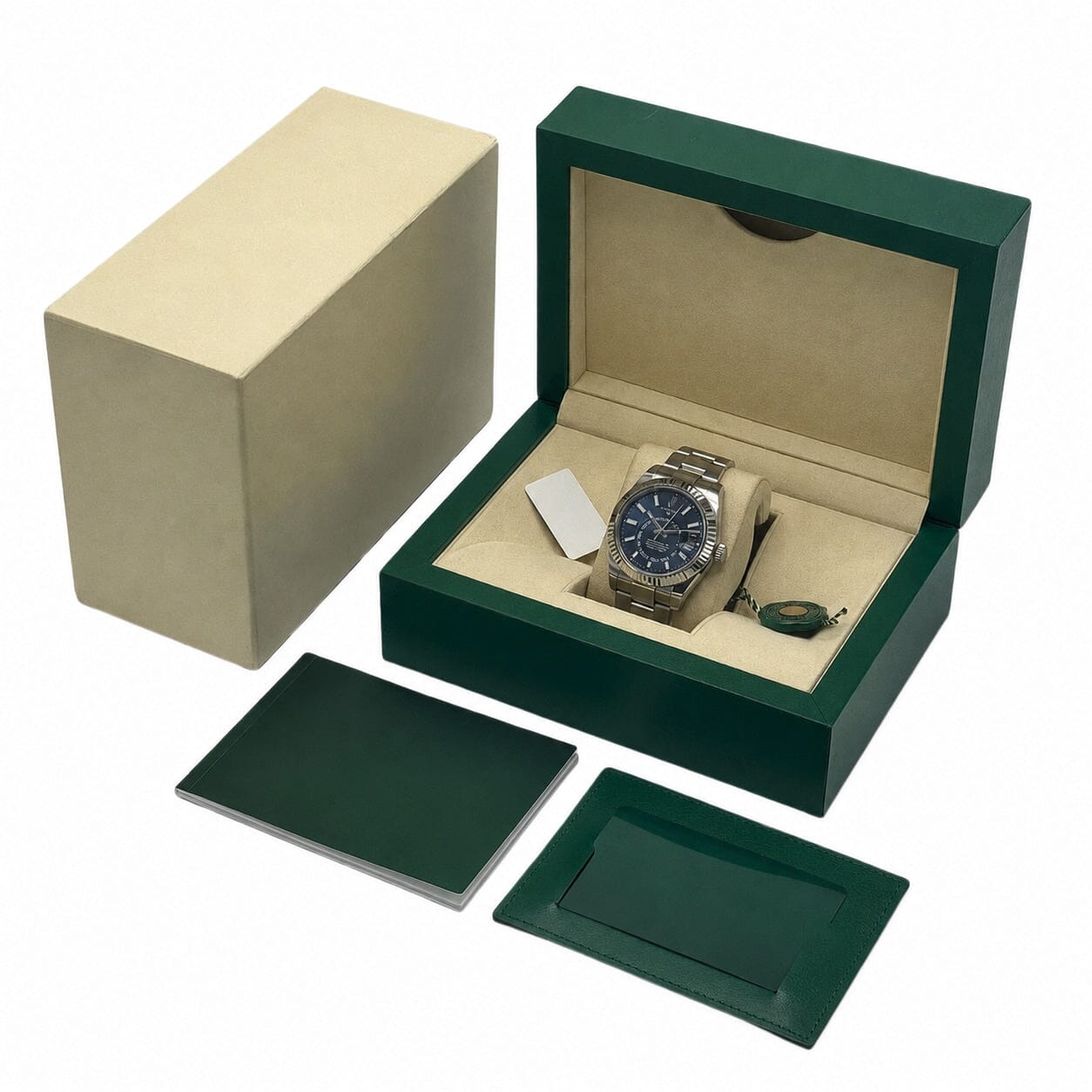 Sky-Dweller "blaues Zifferblatt" 326934-0003 Vandhlr 
