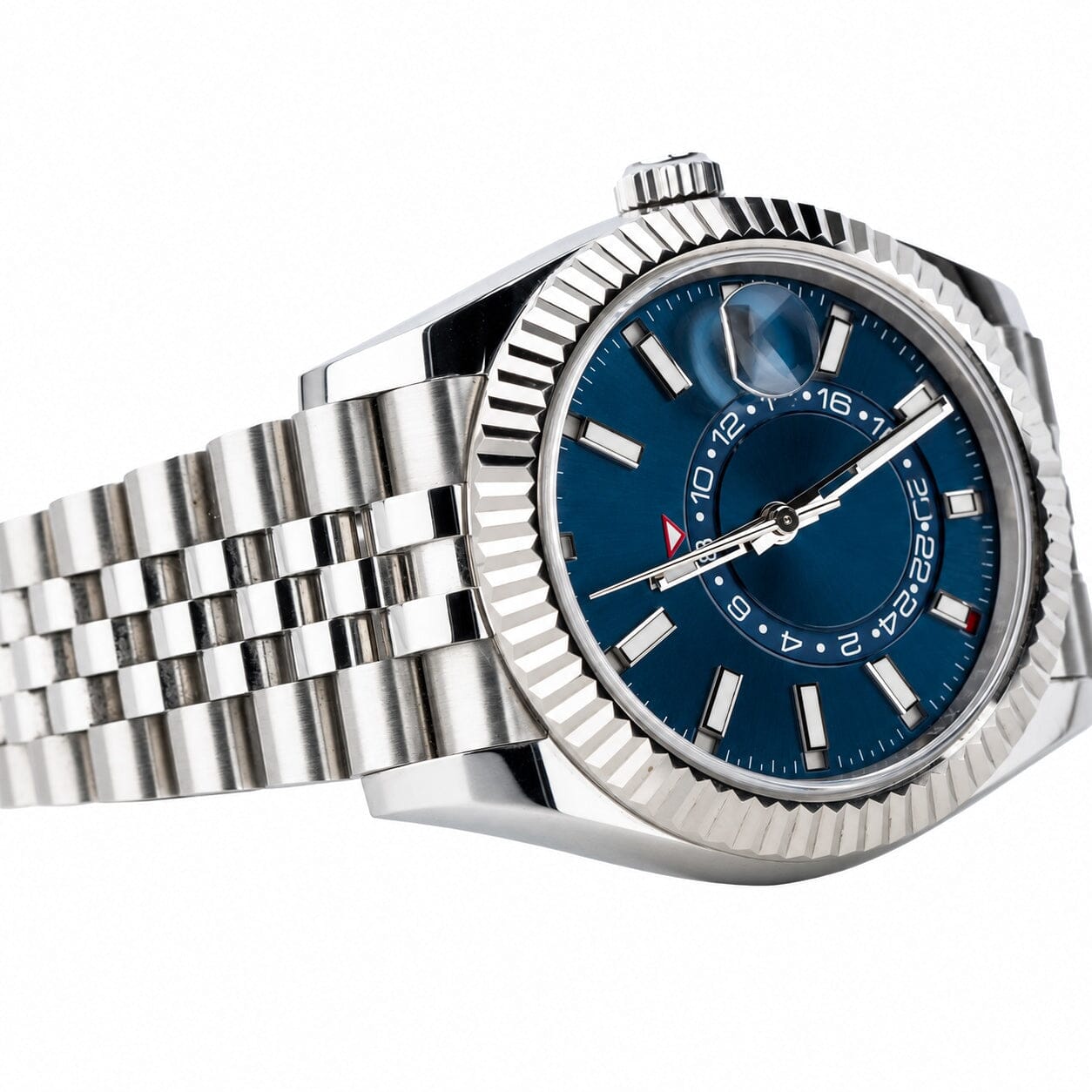 Sky-Dweller "blaues Zifferblatt" 326934-0003 Vandhlr 