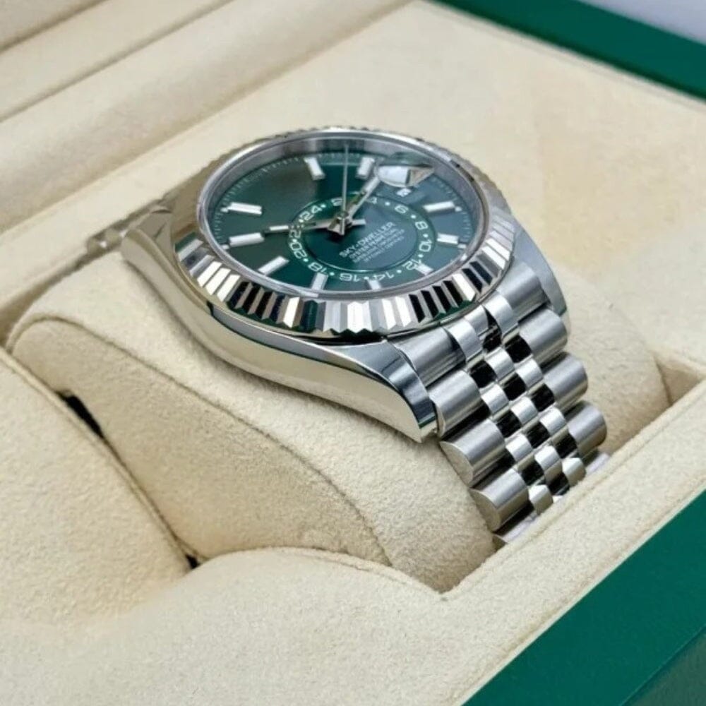 Sky-Dweller Mit Grünem Zifferblatt 336934-0001 Vandhlr 
