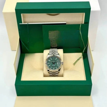 Sky-Dweller Mit Grünem Zifferblatt 336934-0001 Vandhlr 