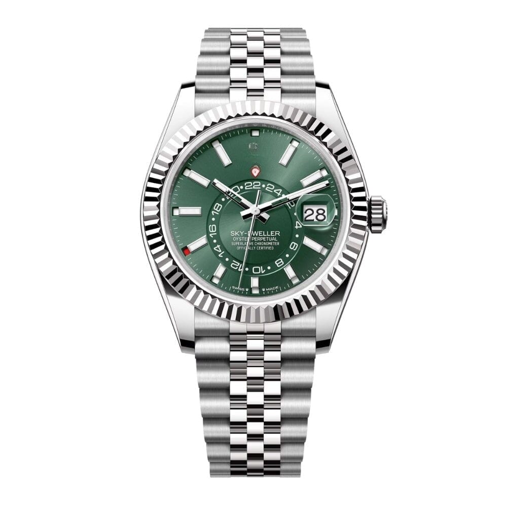 Sky-Dweller Mit Grünem Zifferblatt 336934-0001 Vandhlr 