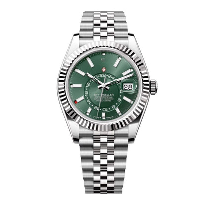 Sky-Dweller Mit Grünem Zifferblatt 336934-0001 Vandhlr 