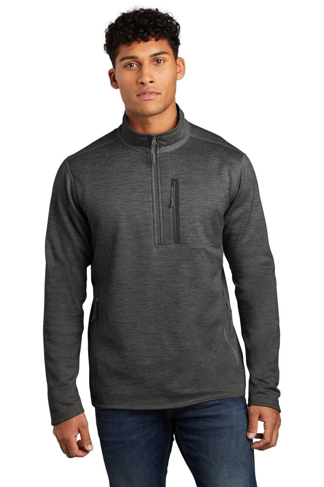Skyline 1/2-Zip Fleecejacke Vandhlr Dunkelgrau Meliert S 