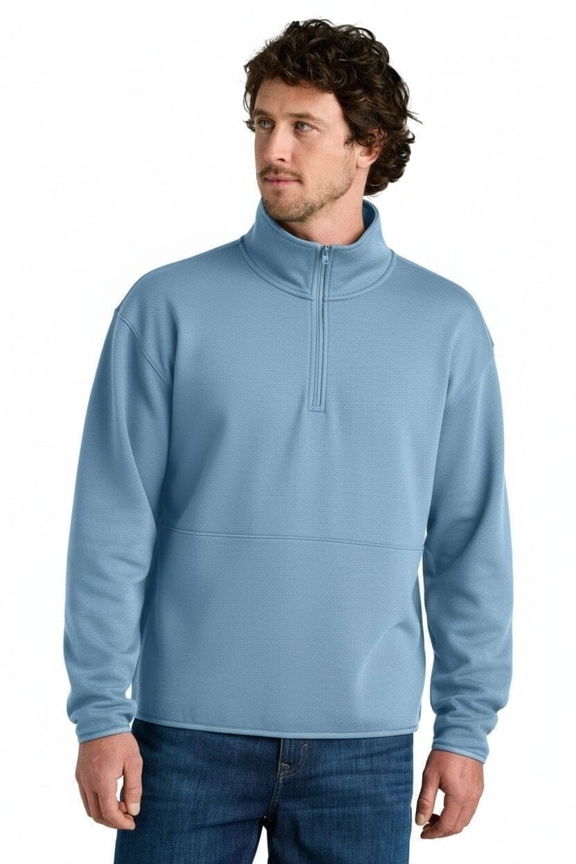 Sleeve Logo Pullover Hoodie Vandhlr Stahlblau S 
