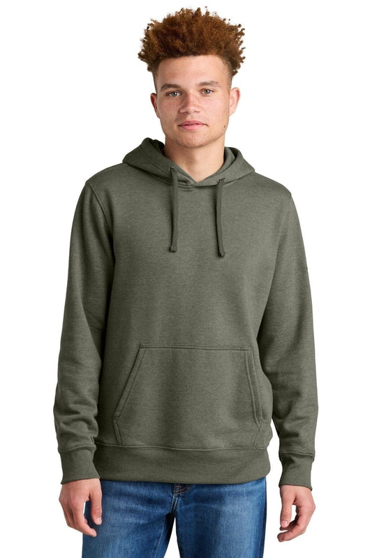 Sleeve Logo Pullover Kapuzenpullover Vandhlr Neues Taupe-Grün meliert S 