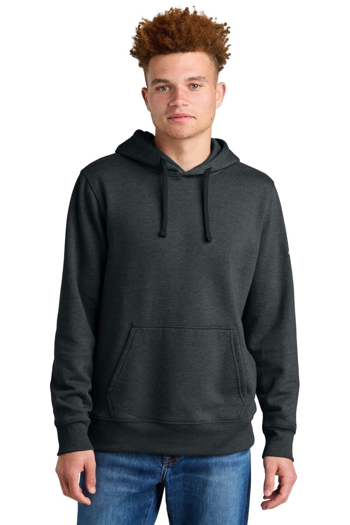 Sleeve Logo Pullover Kapuzenpullover Vandhlr Schwarz Meliert S 