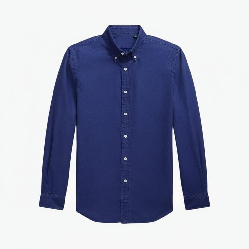 Slim Fit Oxford Hemd - Garment-Dyed Vandhlr Süßwasser S 