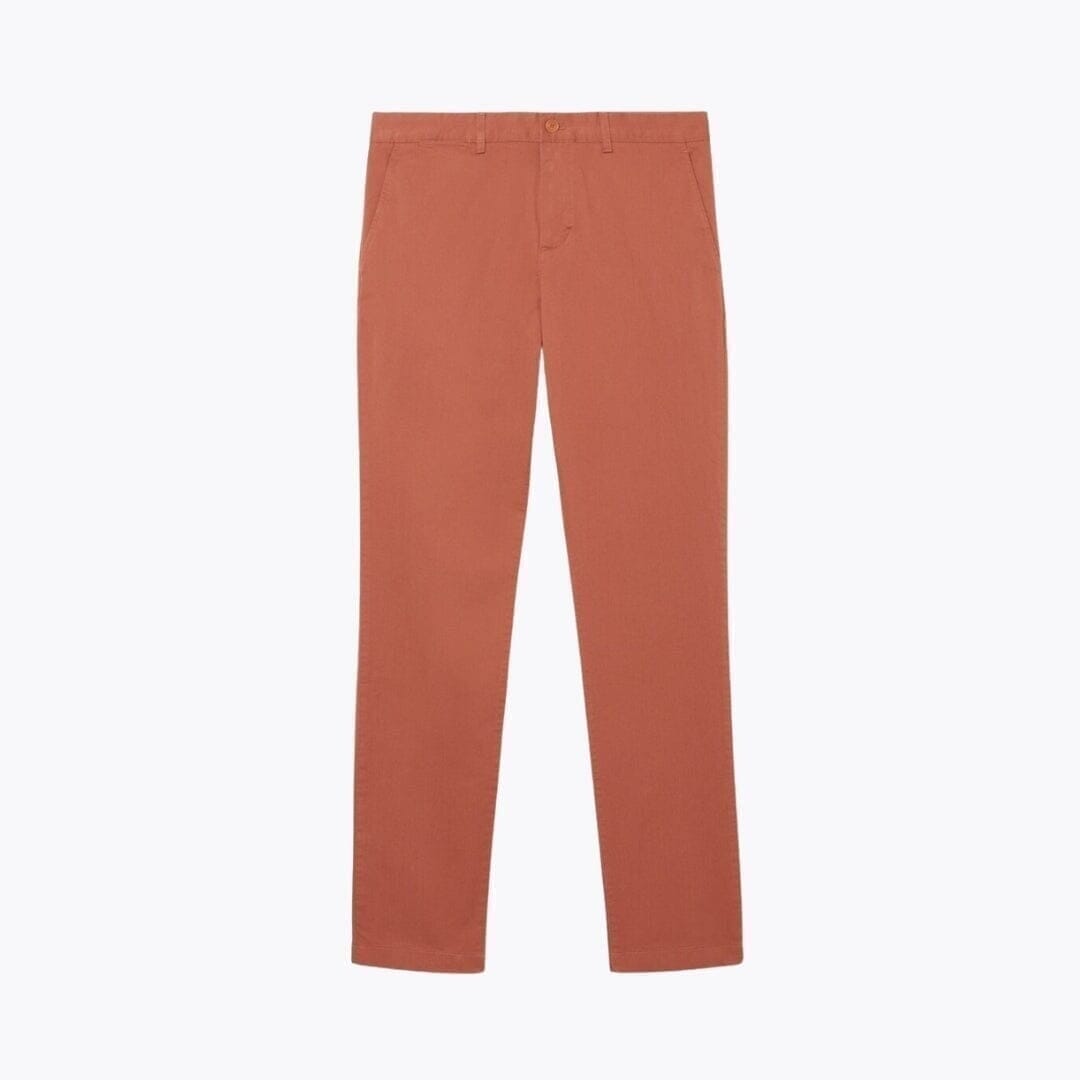 Slim Fit Stretch Baumwoll-Chino Hose Vandhlr Terrakottabraun S 
