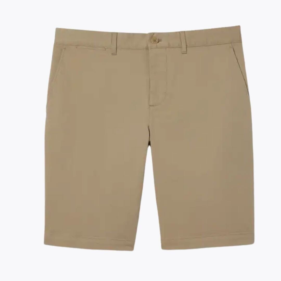 Slim Fit Stretch Baumwoll-Chino Shorts Vandhlr Beige S 