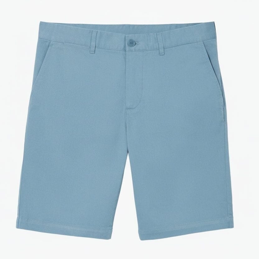 Slim Fit Stretch Baumwoll-Chino Shorts Vandhlr Blau S 