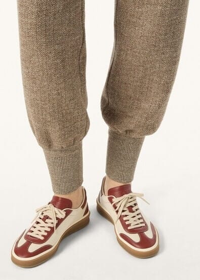 Sneaker Tennis Walk Damen - Natural/deep Kummel Vandhlr 