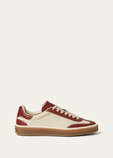 Sneaker Tennis Walk Damen - Natural/deep Kummel Vandhlr 