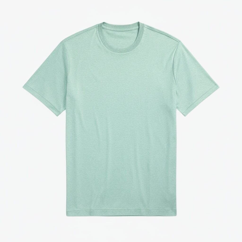 Soft Cotton Rundhals T-SHIRT Vandhlr Grün S 