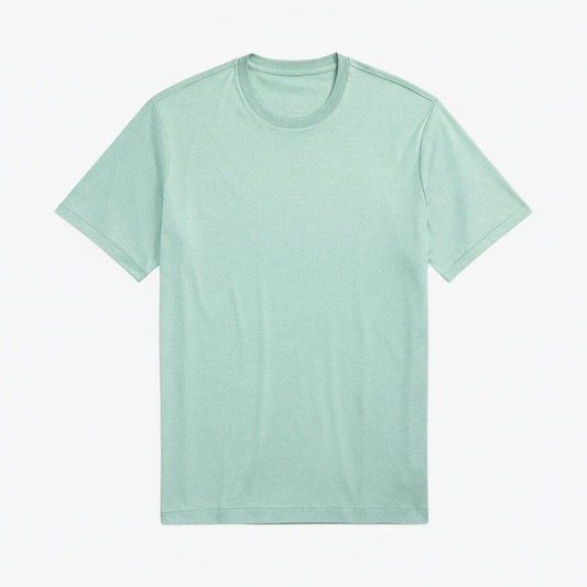 Soft Cotton Rundhals T-SHIRT Vandhlr Grün S 