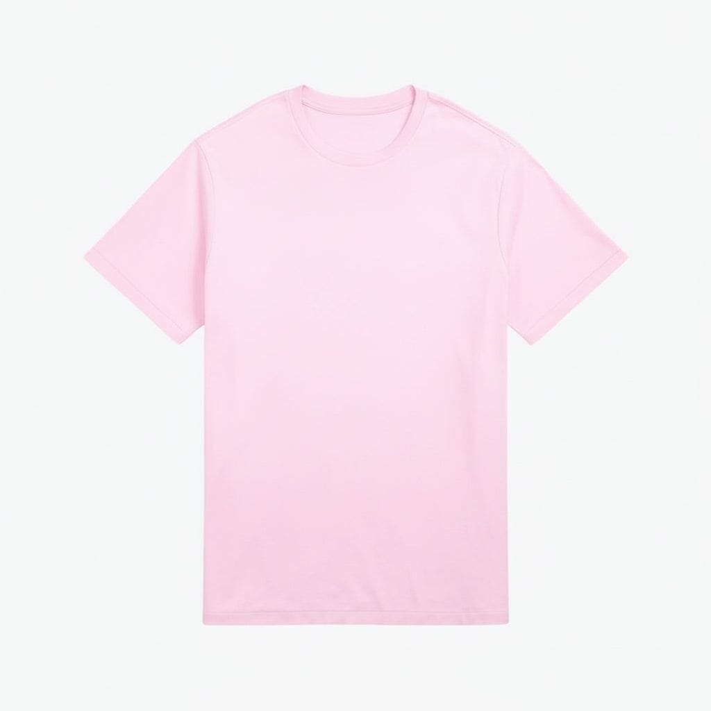 Soft Cotton Rundhals T-SHIRT Vandhlr Rosa S 