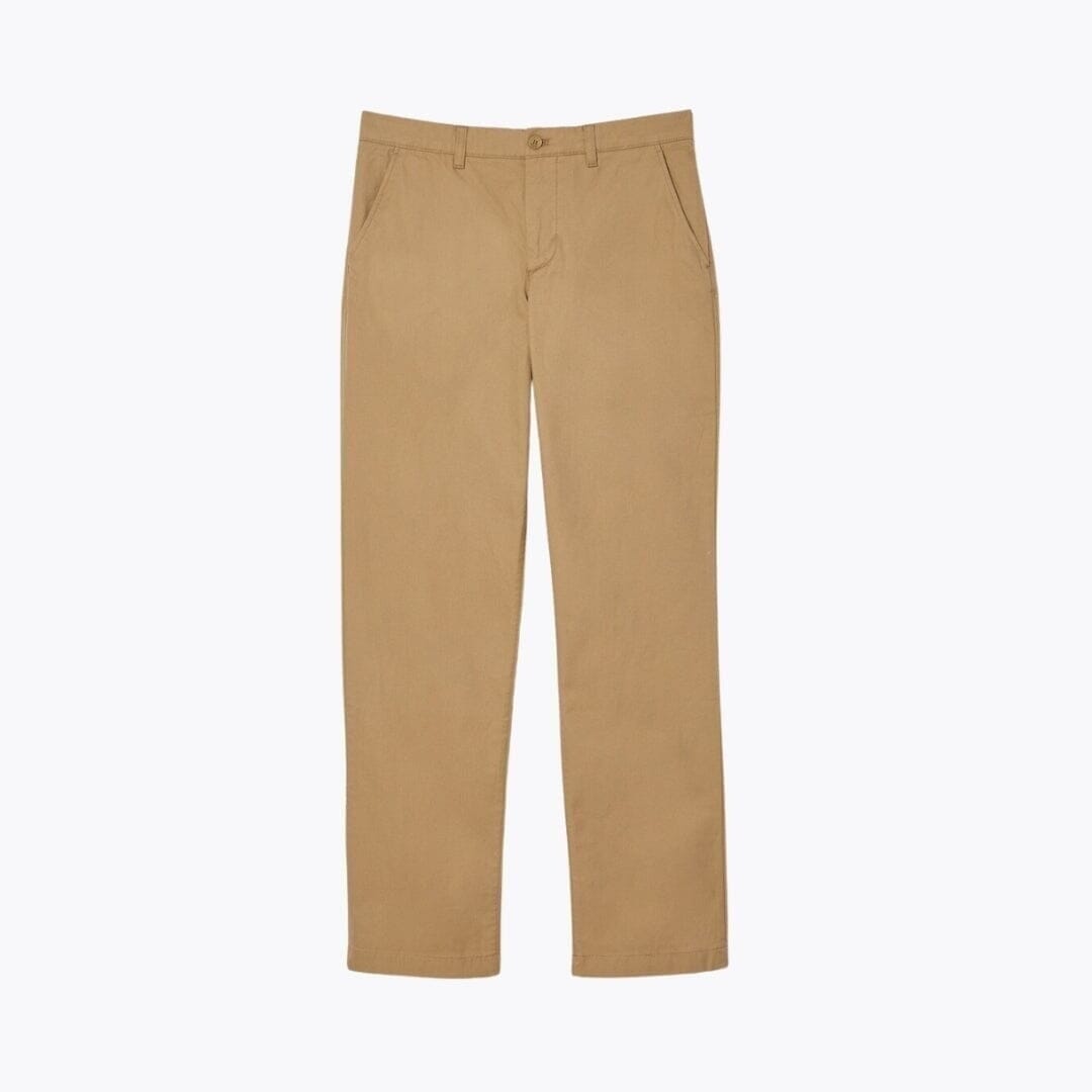 Straight Fit Chino-Hose Aus Baumwoll-Twill Vandhlr Beige S 