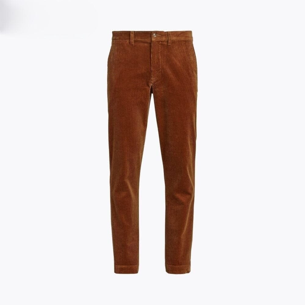 Straight Fit Stretch Cordhose Vandhlr Goldbraun 28 