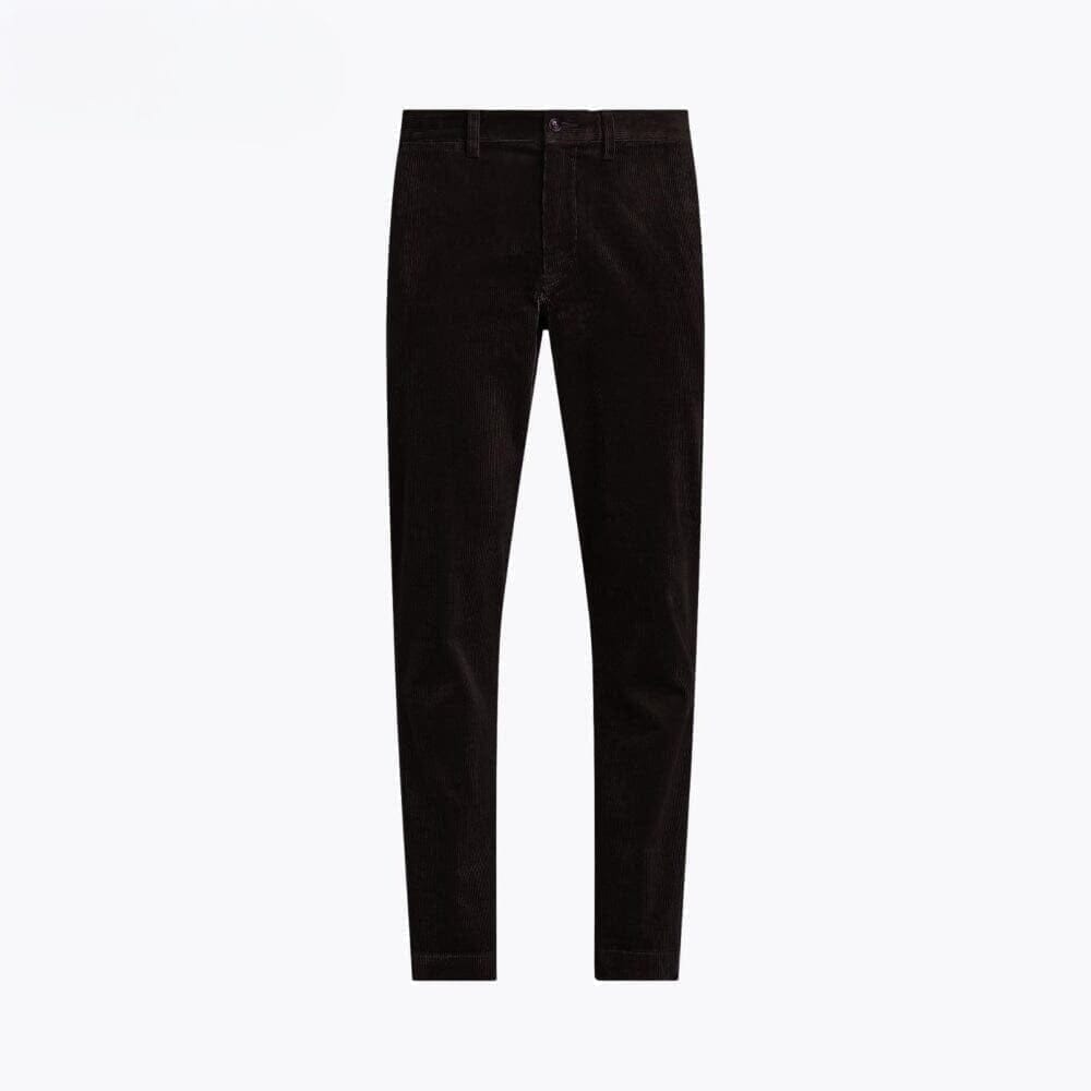 Straight Fit Stretch Cordhose Vandhlr Schwarz 28 