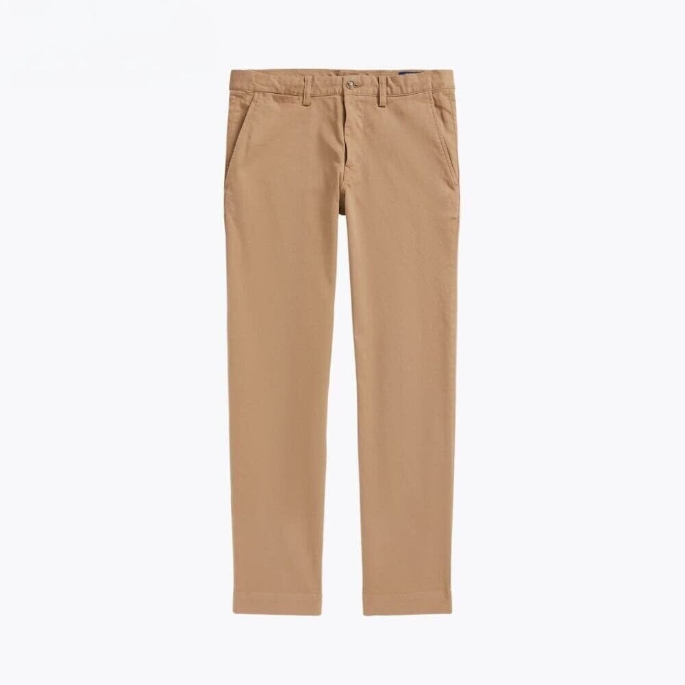 Stretch Chino Hose Straight Fit Vandhlr Khaki 28 