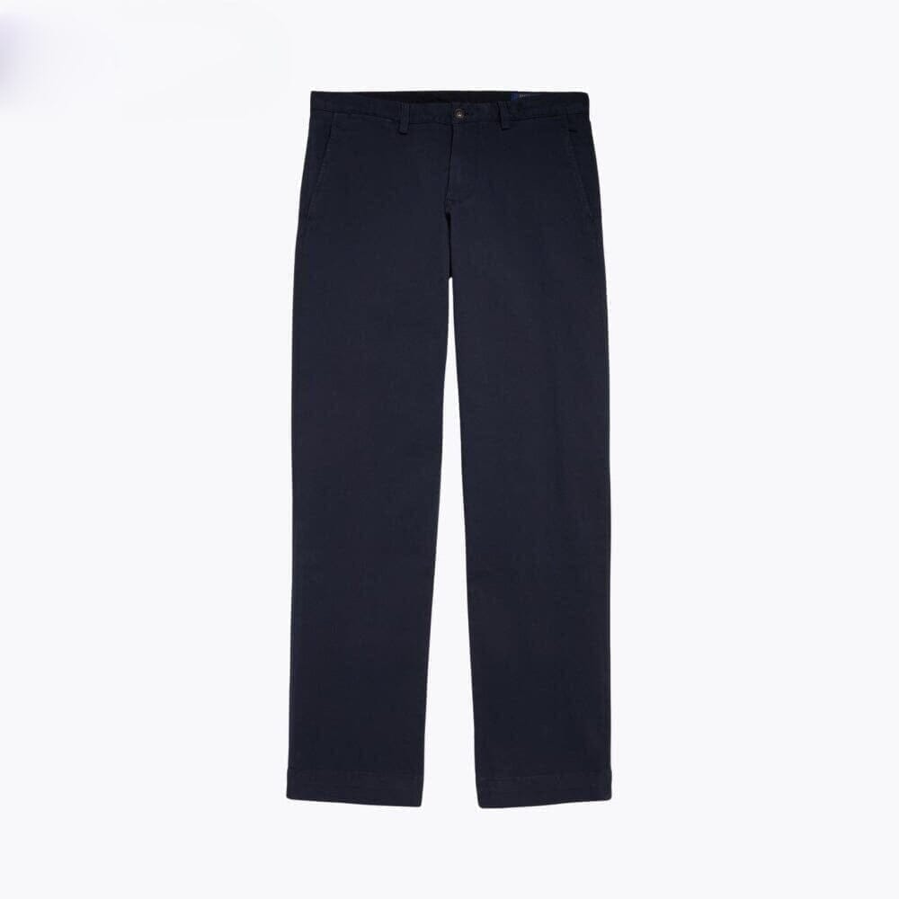 Stretch Chino Hose Straight Fit Vandhlr Marineblau 28 