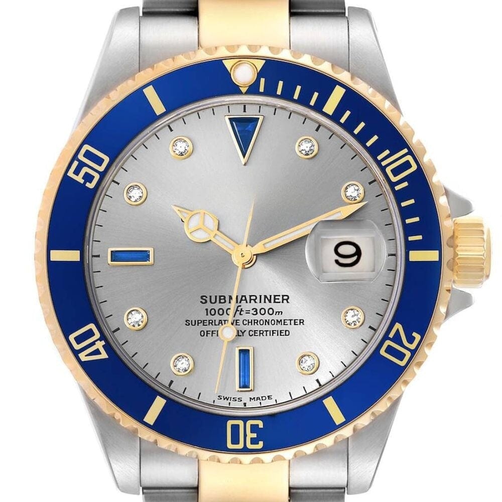 Submariner 16613 "sultan Silver" Luxusuhr Vandhlr 