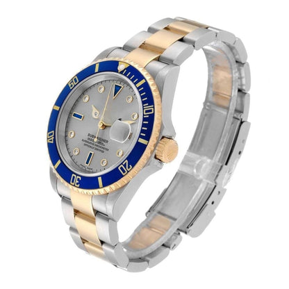 Submariner 16613 "sultan Silver" Luxusuhr Vandhlr 