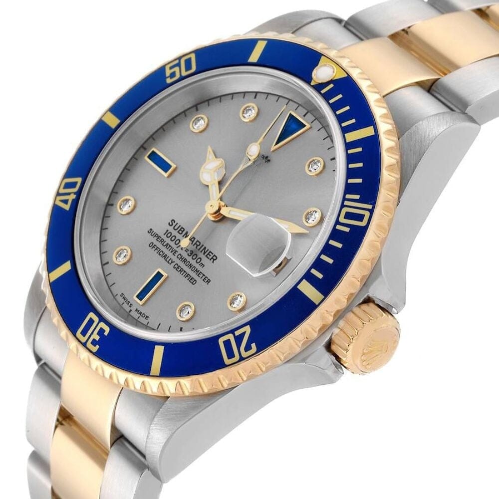 Submariner 16613 "sultan Silver" Luxusuhr Vandhlr 