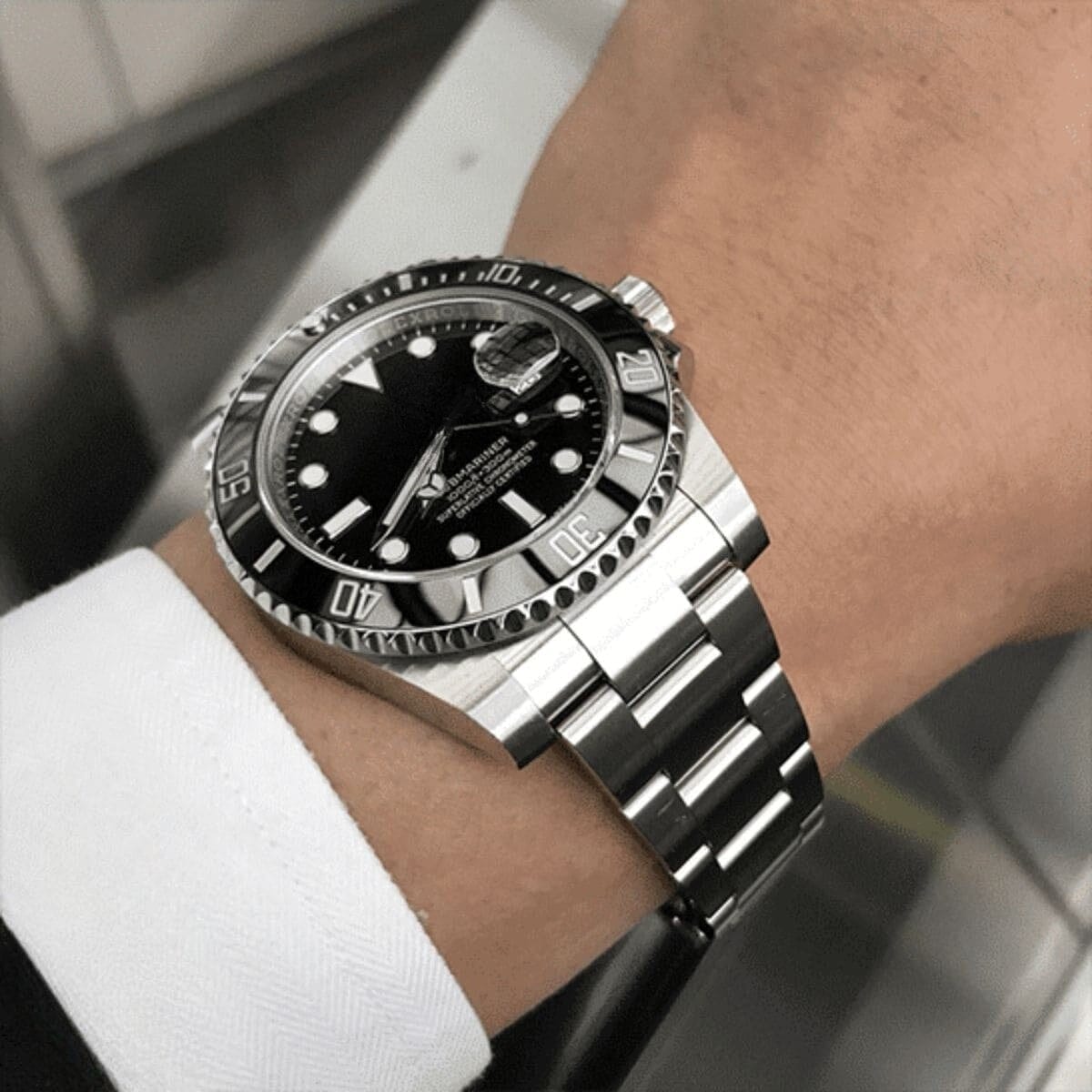 Submariner Date 116610LN "black Ceramic" Herrenarmbanduhr Vandhlr 