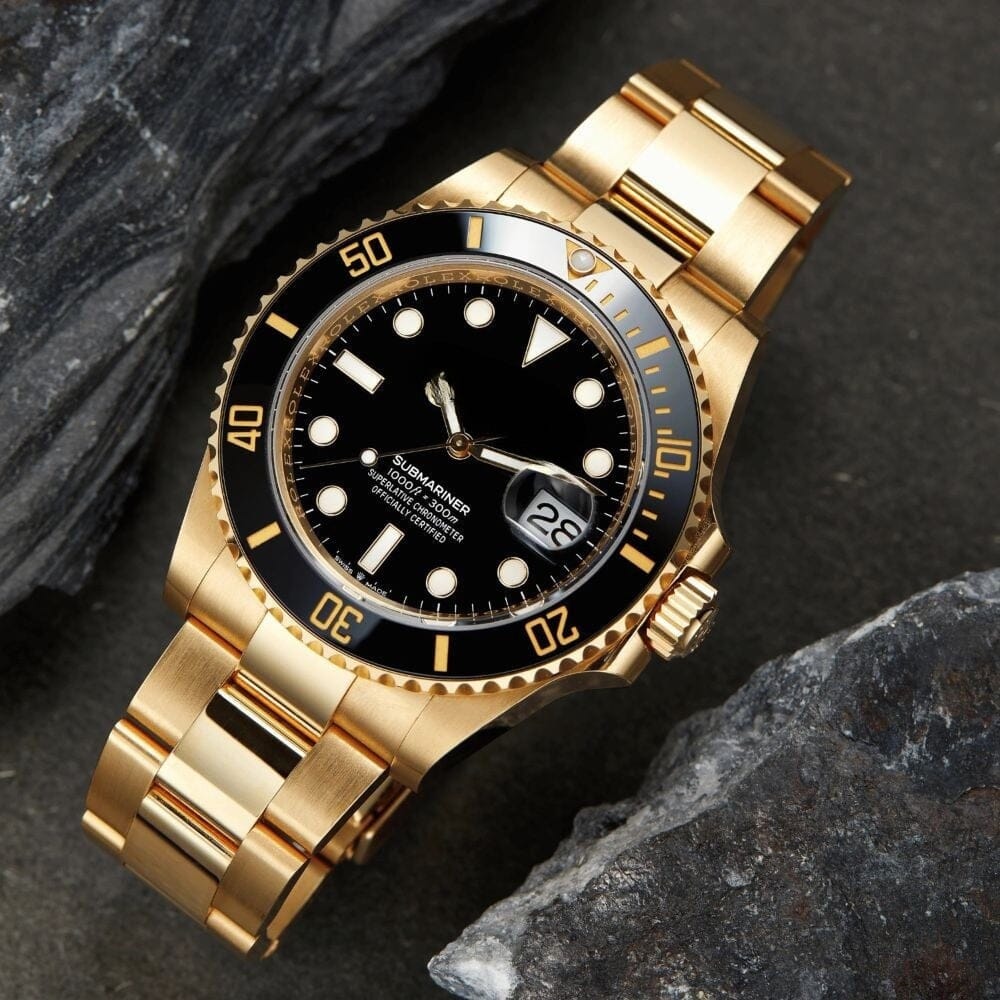 Submariner Date 126618ln-0002 Gelbgold Mit Schwarzem Zifferblatt Vandhlr 